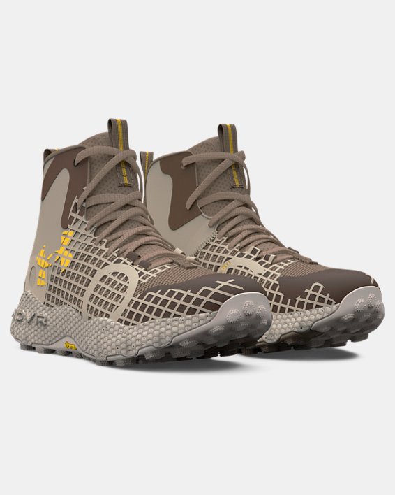 Men's UA HOVR™ Ridge Trek Waterproof Trail Shoes, Brown, pdpMainDesktop image number 3
